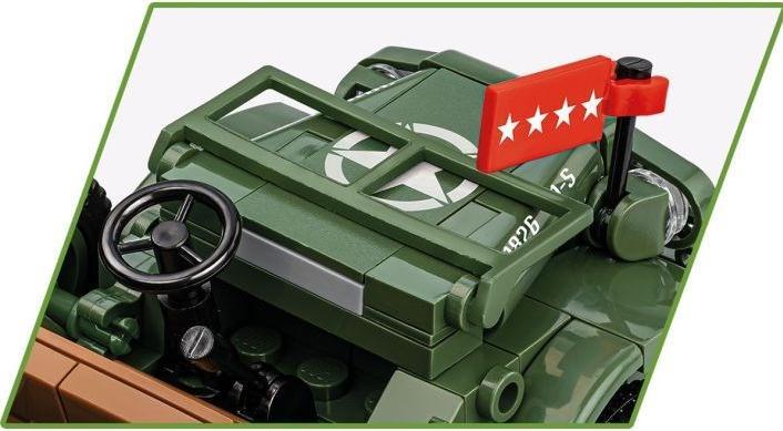 Actual product image Cobi 3111 Doge WC-56 command car D- day