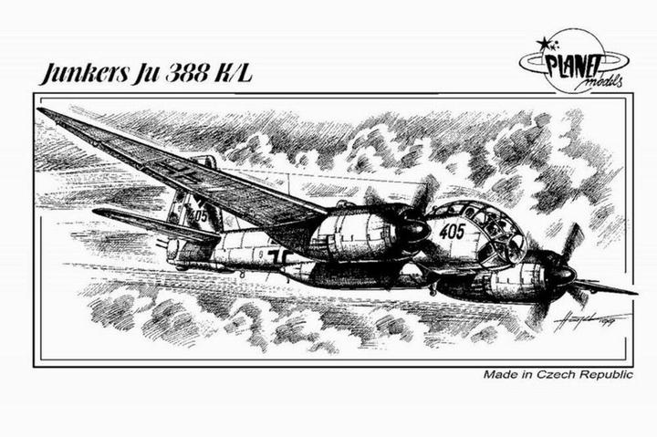 Image du produit Planet Models Junkers Ju-388 K/L