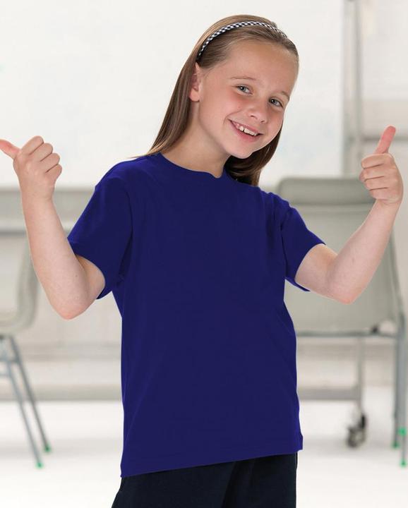 Actual product image Jerzees Schoolwear Jerzees Schoolgear Classic Plain Tshirt (152)