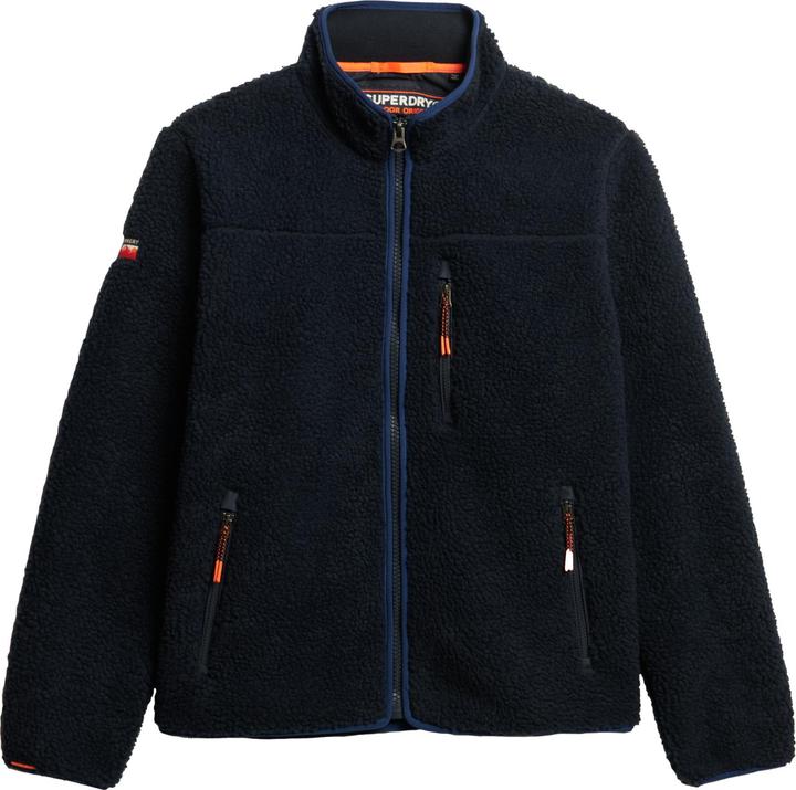Superdry Outdoor Fleecejacke mit durchgehendem Reissverschluss
