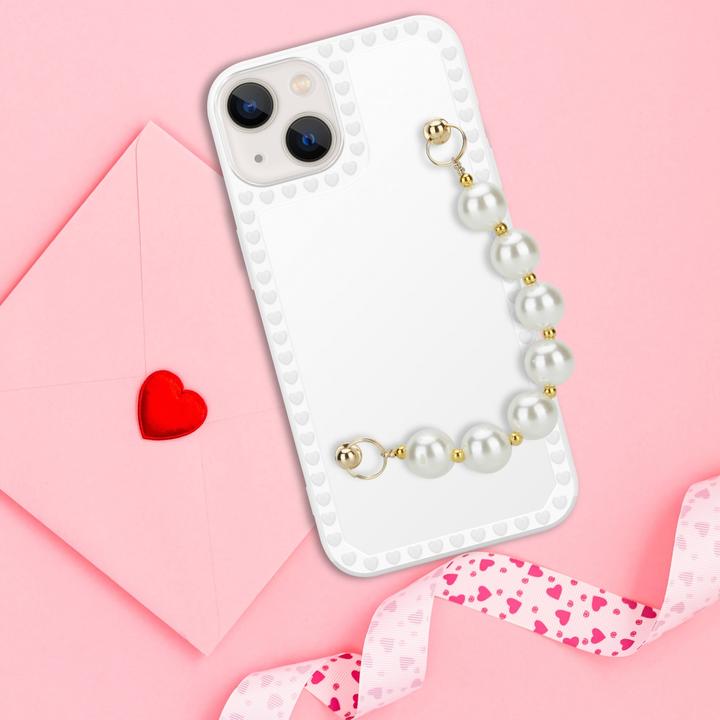 Image du produit Cadorabo Étui pour Apple iPhone 13 MINI en TPU style perles (Apple iPhone 13 mini)