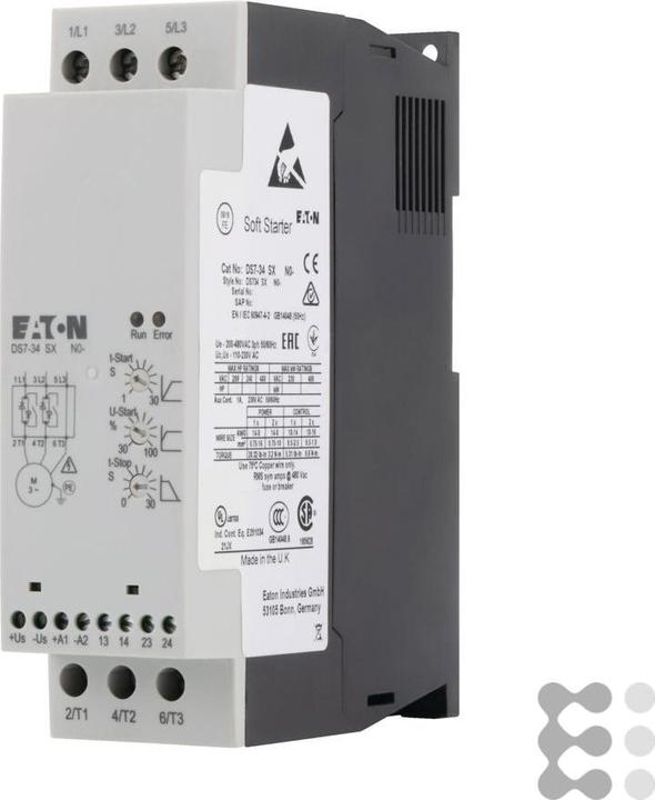 Actual product image Eaton Soft starter DS7 24Vac/dc 24A