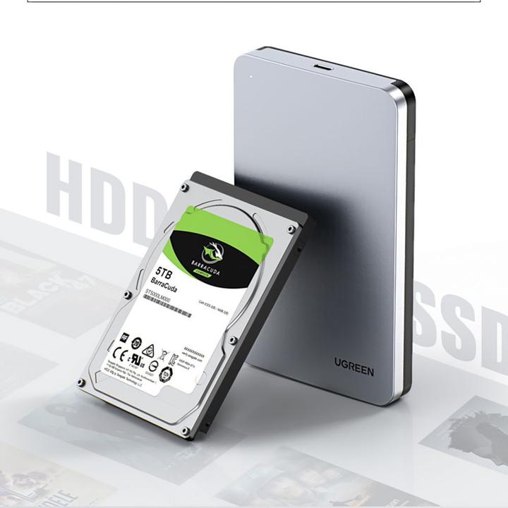 Produktbild Ugreen Aluminium Gehäuse (2.5")