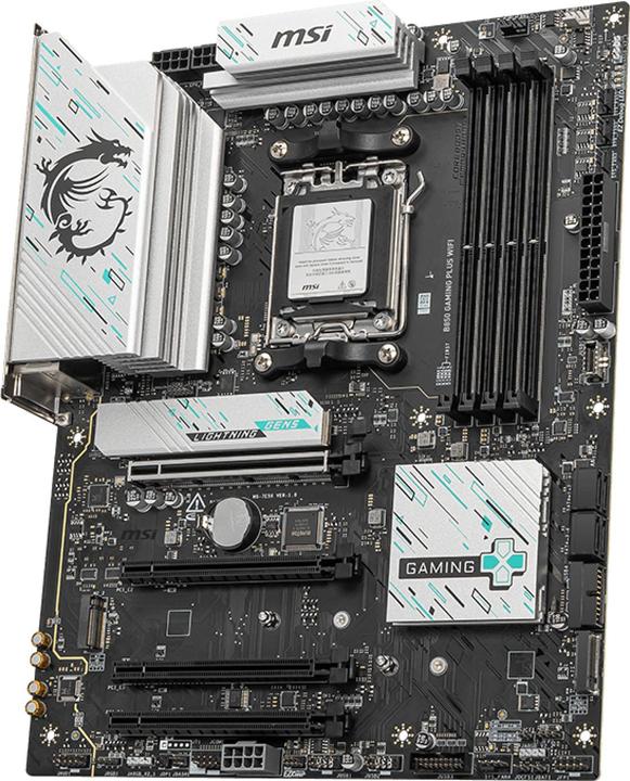 Produktbild MSI B850 GAMING PLUS WIFI (AM5, AMD B850, ATX)