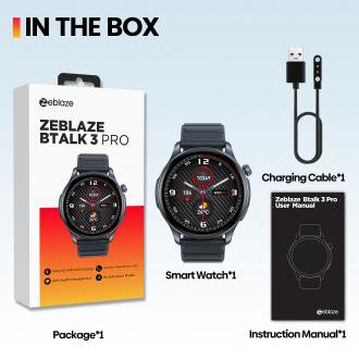 Actual product image Zeblaze Btalk 3 Pro Smartwatch (Grey)