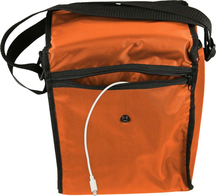 Actual product image Leba Notebag Orange, for 5 tabl/USB