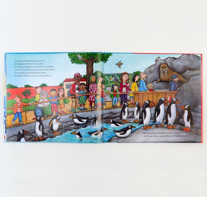 Produktbild Ponti Pento. Die Abenteuer eines Pinguins (Deutsch, Julia Donaldson, Axel Scheffler, Susan Kreller, 2024)