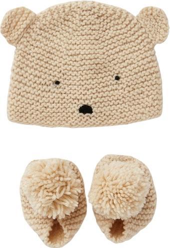 Produktbild DMC Gift of Stitch Strickset Teddy Mütze & Schuhe