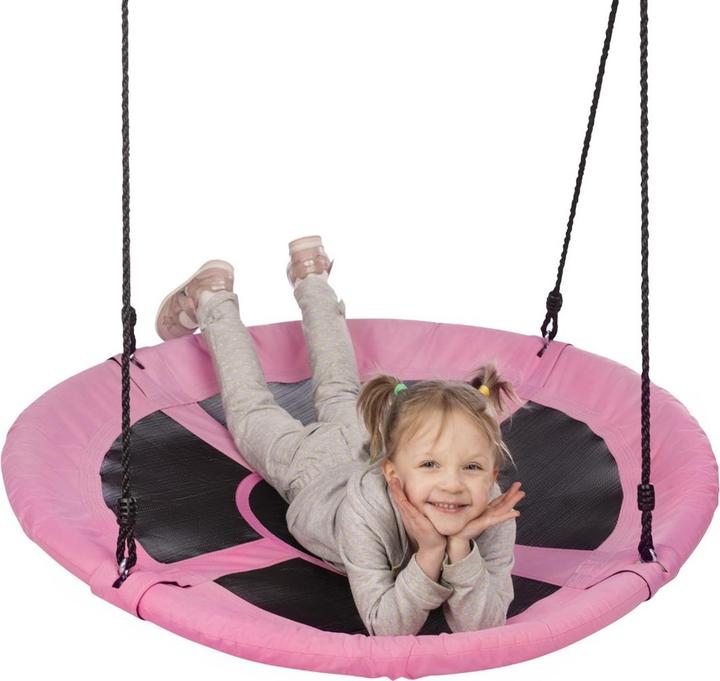 Productafbeelding Nils CAMP Ooievaarsnest schommel NB5031 Roze 100 cm (150 kg)