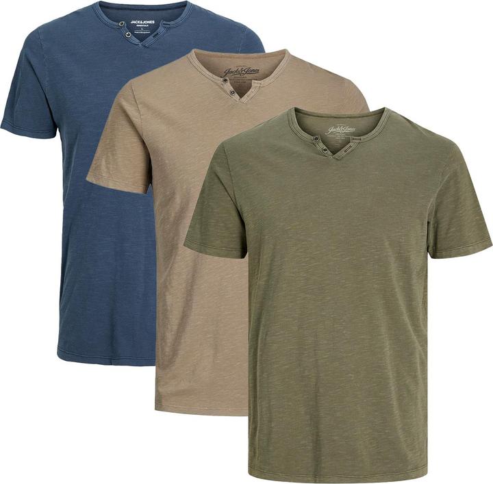 Beige, Green, Blue