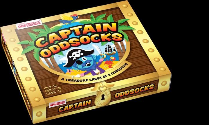 Produktbild United Oddsocks Captain Oddsocks (3er Pack, 27 - 30)