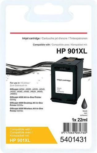 Actual product image Office Depot Ink Cartridge Compatible HP 901XL CC654A Black (FC)