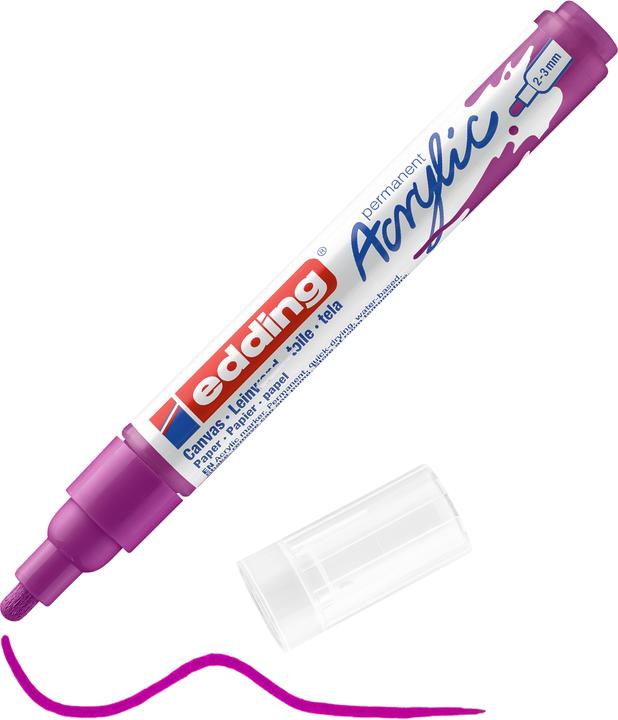 Produktbild Edding Acrylmarker 5100 Medium (Beere, 3 mm, 1 x)