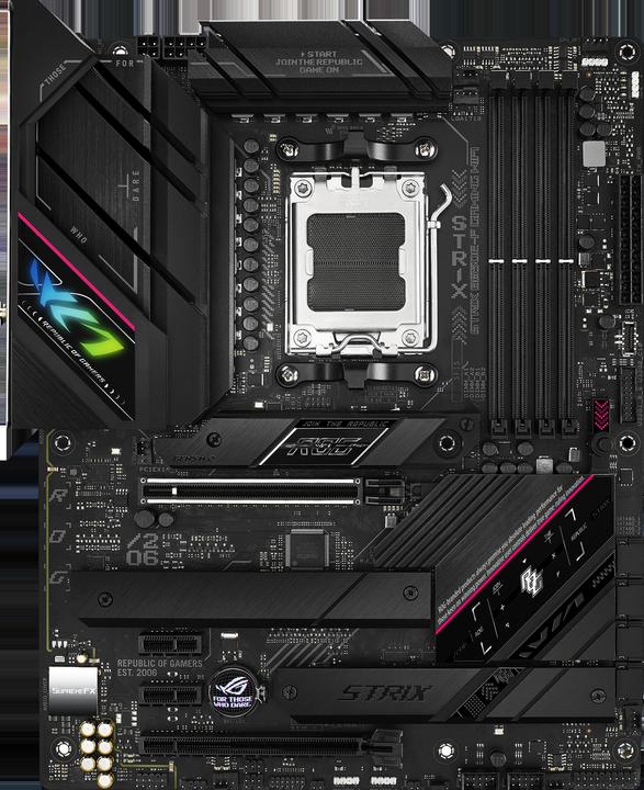 Immagine prodotto ASUS ROG STRIX B650E-F GAMING WIFI (AM5, AMD B650E, ATX)