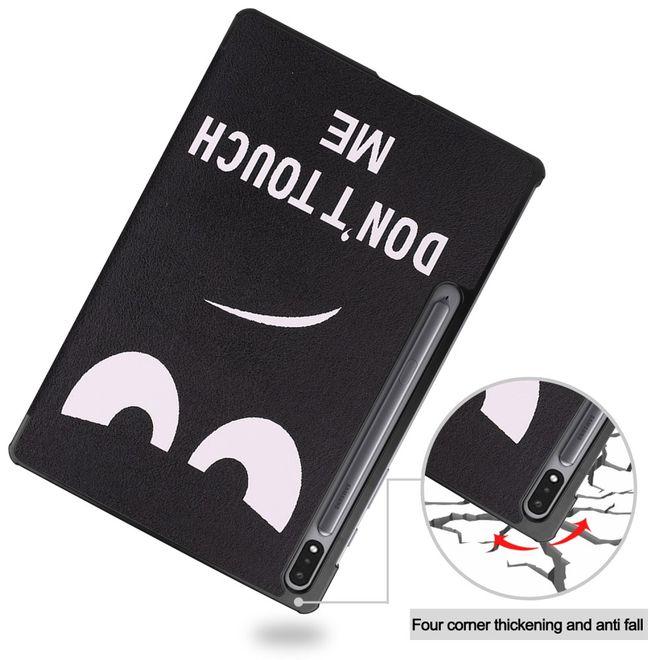 Actual product image MU Style Triple folding cover with pattern (Galaxy Tab S7+)
