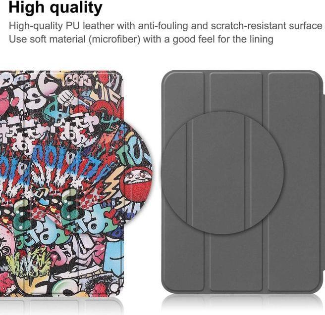 Immagine prodotto MU Style Copertina pieghevole tripla con motivo (iPad 2025 (11a generazione), iPad 2022 (10a generazione))