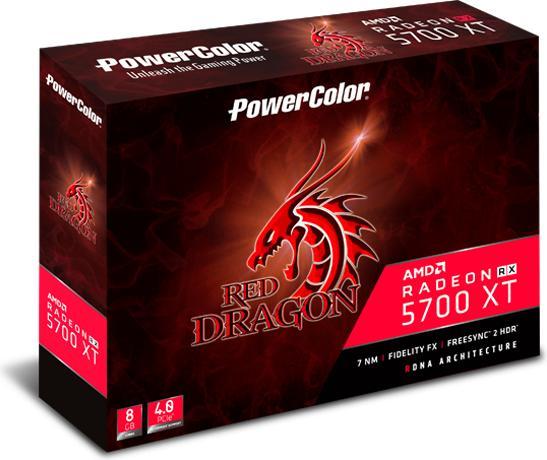 Produktbild Powercolor Radeon RX 5700 XT Red Dragon (8 GB)
