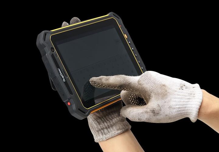 Actual product image Rug Gear Rg910 (4G, 8", 32 GB, Black, Yellow)
