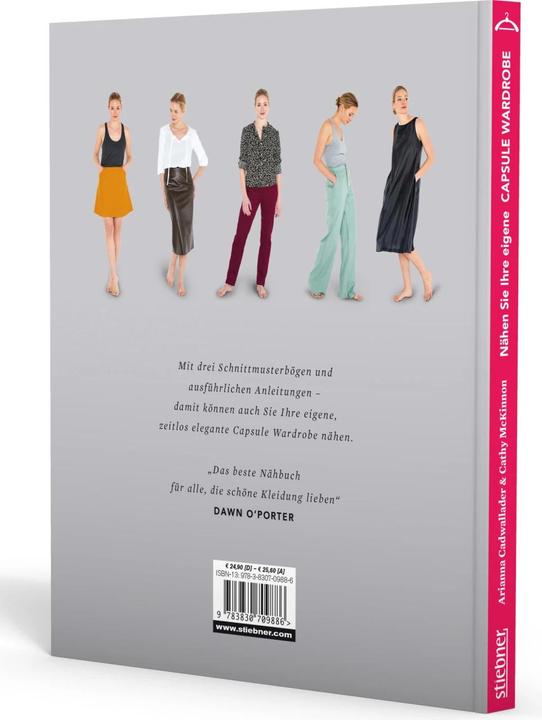 Produktbild Nähen Sie Ihre eigene Capsule Wardrobe (Deutsch, Arianna Cadwallader, 2018)