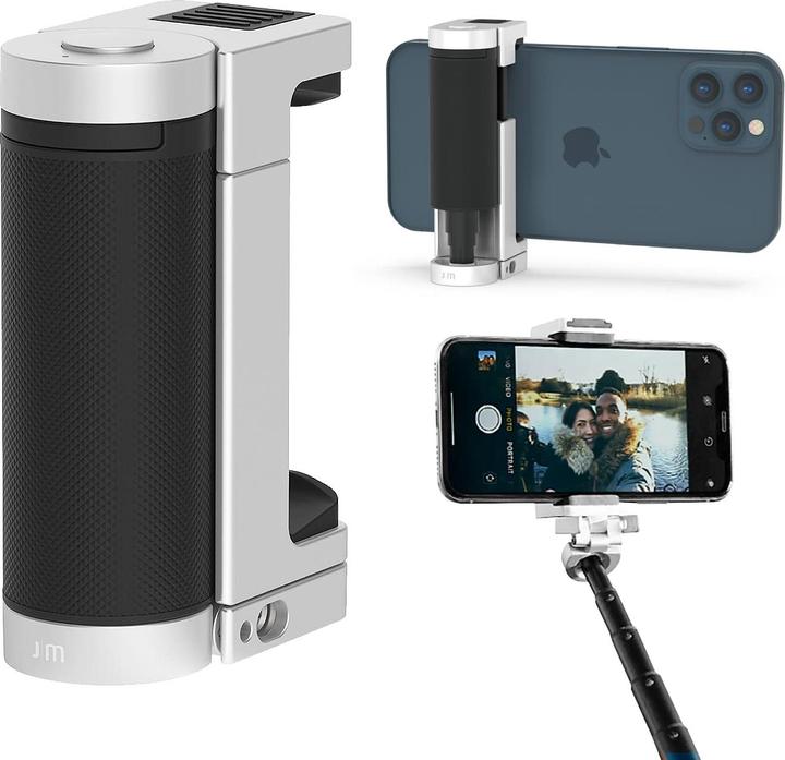Just Mobile Shutter Grip 2 smart camera control for your smartphone - Silver