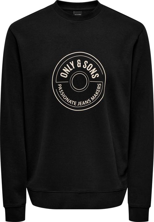 Produktbild Only & Sons Onslamer Reg Interlock Crew Neck Sweat (L)