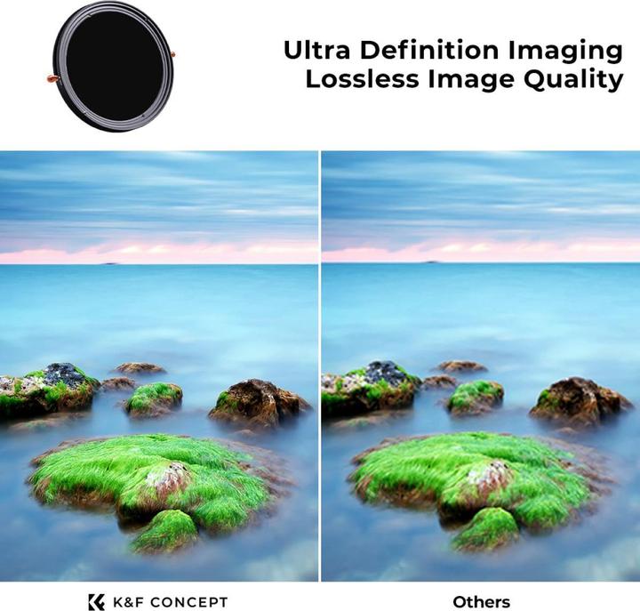 Produktbild K&F Concept 2 in 1 CPL+Variable ND2ND32 (86 mm, ND- / Graufilter, Polarisationsfilter)