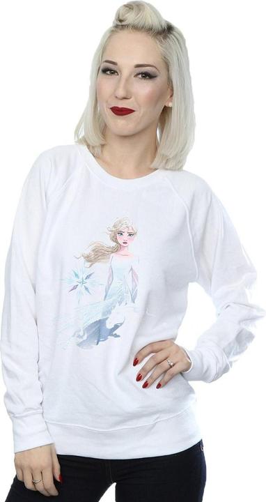Immagine prodotto Disney Frozen 2 Elsa Nokk Silhouette Felpa Donna (S)