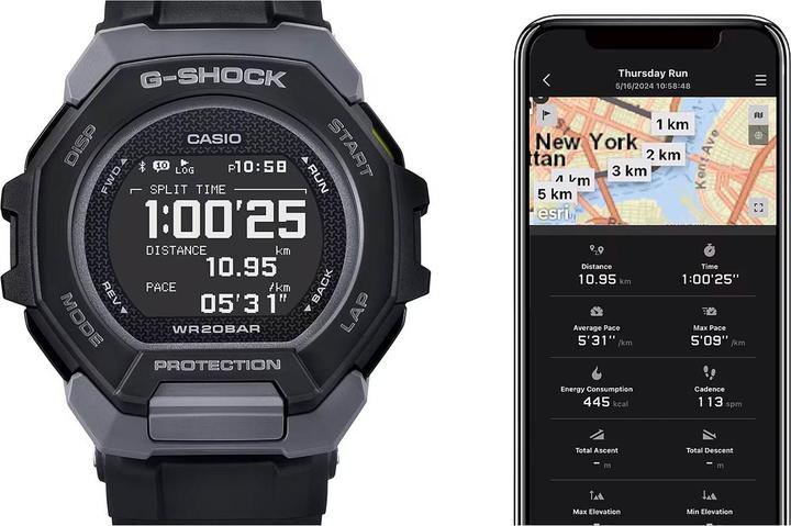 Image du produit G-Shock GBD-300-1ER (Montre numérique, 47.90 mm)