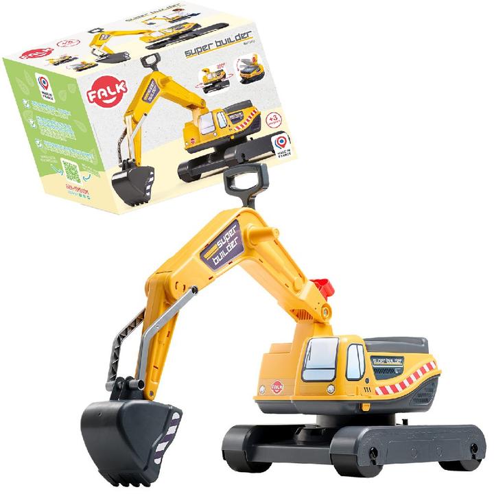 Actual product image Falk Toys Excavator seat excavator