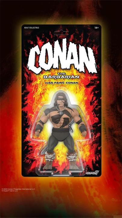 Produktbild Super7 Conan der Barbar 1982 Vintage Collection Actionfigur Wave 1 Conan Warpaint Ver. 14 cm