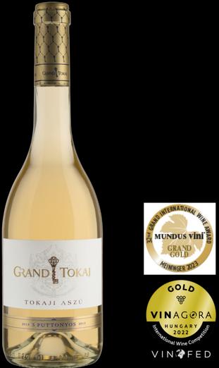 Actual product image Grand Tokaj Tokaji Aszú 5 puttonyos (5 vats) sweet (1 x 50 cl, 2017)