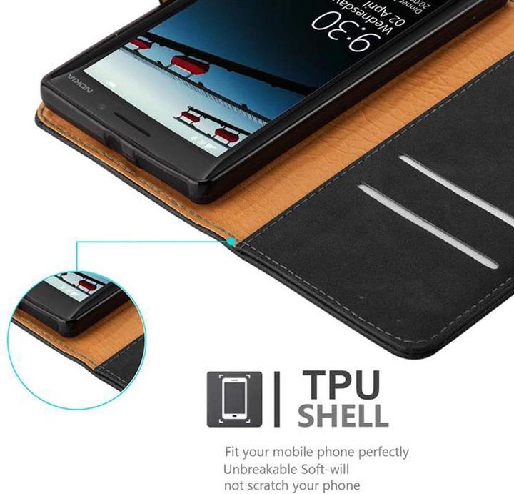 Actual product image Cadorabo Book Luxury Cover (Nokia Lumia 930)