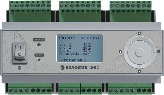Productafbeelding Euroster UNI2 regelaar 2 verwarmingscircuits - EUNI2