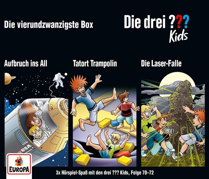 Produktbild Die drei DREI FRAGEZEICHEN kids - 24 Box (F70-72) (Ulf Blanck, Die drei ??? Kids, Deutsch)