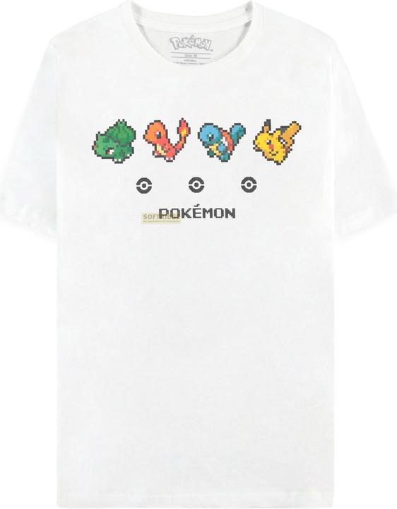 Actual product image Difuzed POKEMON - Starters - T-Shirt Homme (XXL) (XXL)