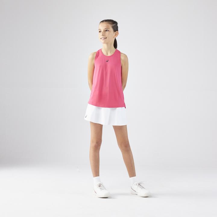 Actual product image Artengo Mädchen Tennistop Rundhals - TTK Dry Mädchen rosa (10, 11, 12)