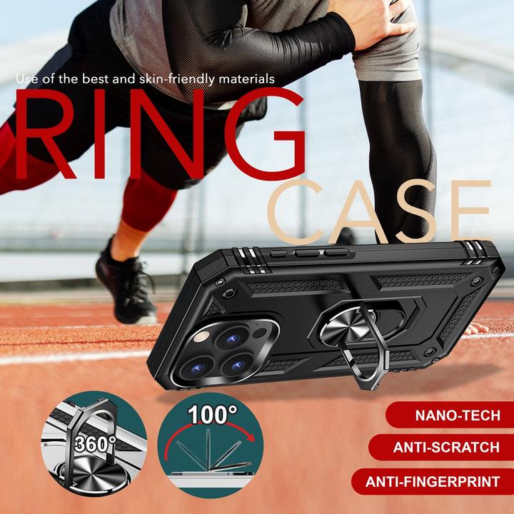 Image du produit Nalia Étui antichoc Military-Style Ring (Apple iPhone 16 Pro)