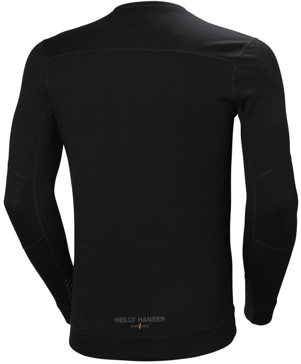 Produktbild Helly Hansen Workwear Apatiniai marškinėliai HELLY HANSEN Lifa Merino Crewneck, juodi M (M)