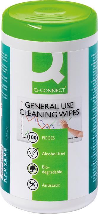 Produktbild Q-Connect Mehrzweck Reinigungstücher (100 x)