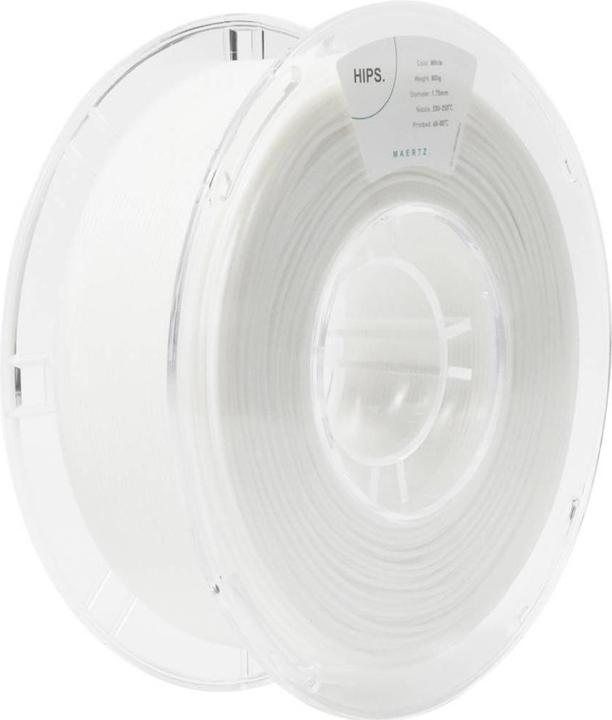 Image du produit Maertz HIPS White 1.75 mm 800 g (HIPS, 1.75 mm, 800 g, Blanc)