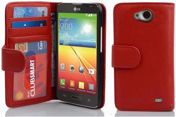 Actual product image Cadorabo Book with 3 card slots cover (LG L70)