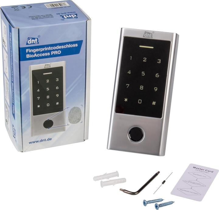 Produktbild DNT Fingerprint-Codeschloss BioAccess PRO (Fingerabdruck)