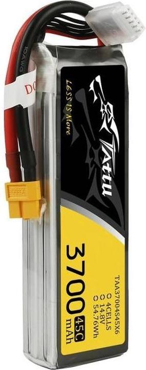 Productafbeelding Tattu RC batterij LiPo 3700 mAh 14,8 V 45C (14.80 V, 3700 mAh)