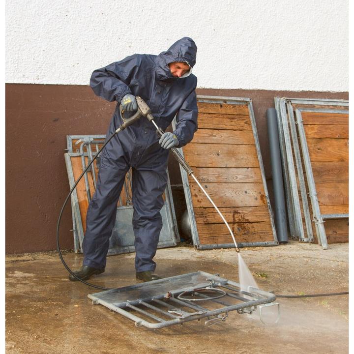 Actual product image Kerbl Washing and cleaning overall with hood, size XXL (XXL)