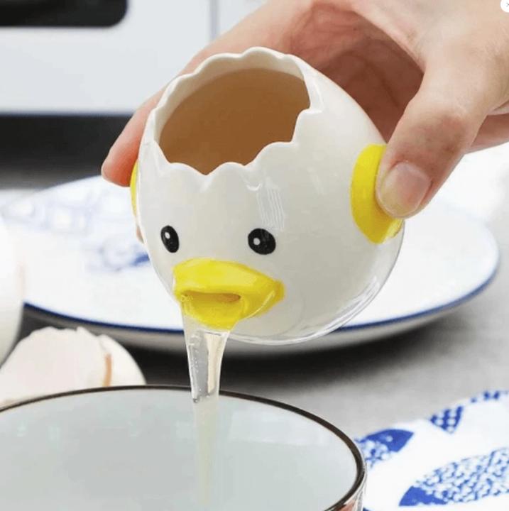 Immagine prodotto Homerely Separatore di tuorli e albumi in ceramica Giallo