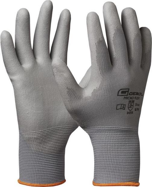 Produktbild Gebol Arbeitshandschuh Micro Flex grau 9 (9)