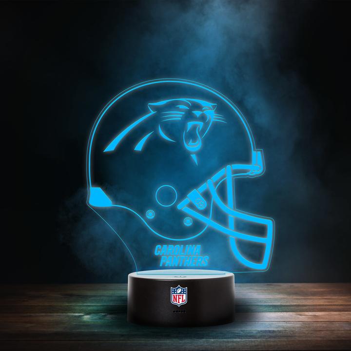 Actual product image Great Branding Carolina Panthers LED light "HELM"