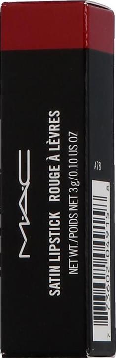 Actual product image MAC Cosmetics lipstick (811 M-A-C RED)