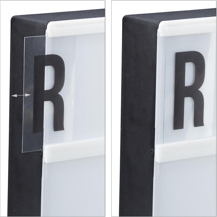 Actual product image Relaxdays Lightbox Complementary Set