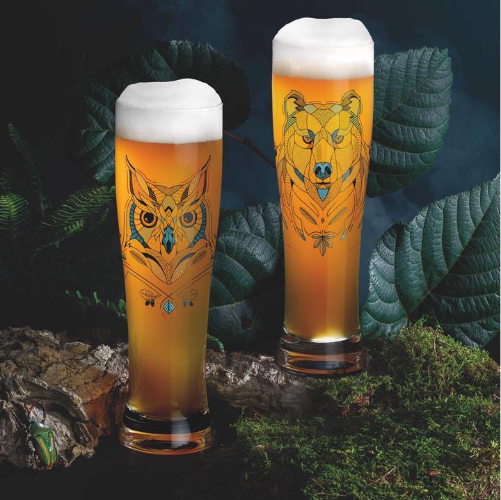 Actual product image Ritzenhoff 2-er-Set Weizenbierglas Brauchzeit (0.65 l, 2 x)